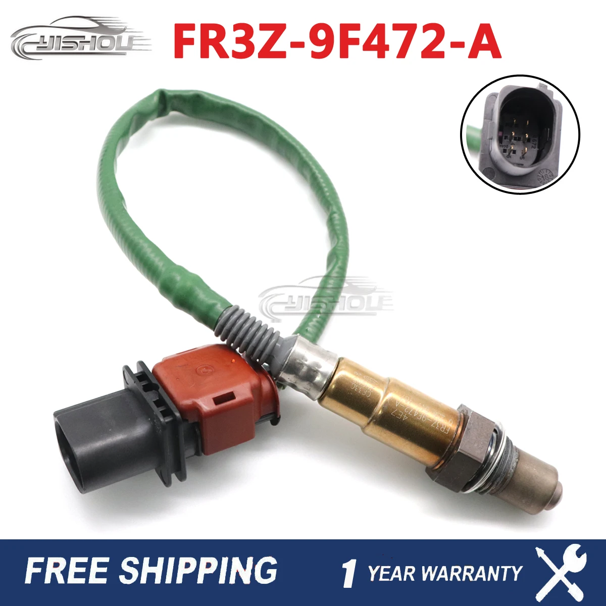 

Upstream FR3Z-9F472-A NEW 5 Wire Air Fuel Ratio Lambda O2 Oxygen Sensor For FORD EDGE ESCAPE EXPLORER F-150 FOCUS LINCOLN MKC