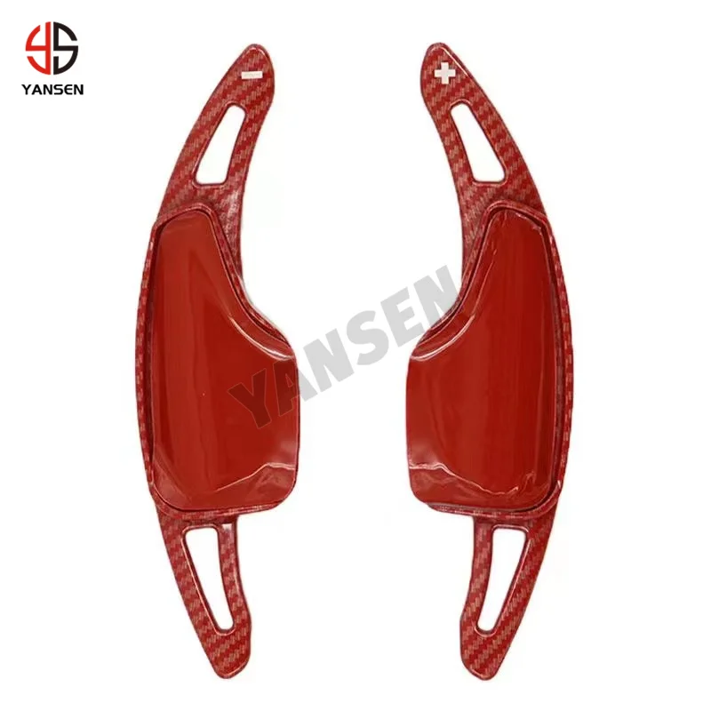 الكربون مجداف التحول لشروليه كامارو 2016-2021 2022 2023 عجلة القيادة شيفتر مجداف التحول تمديد DSG الملحقات #3