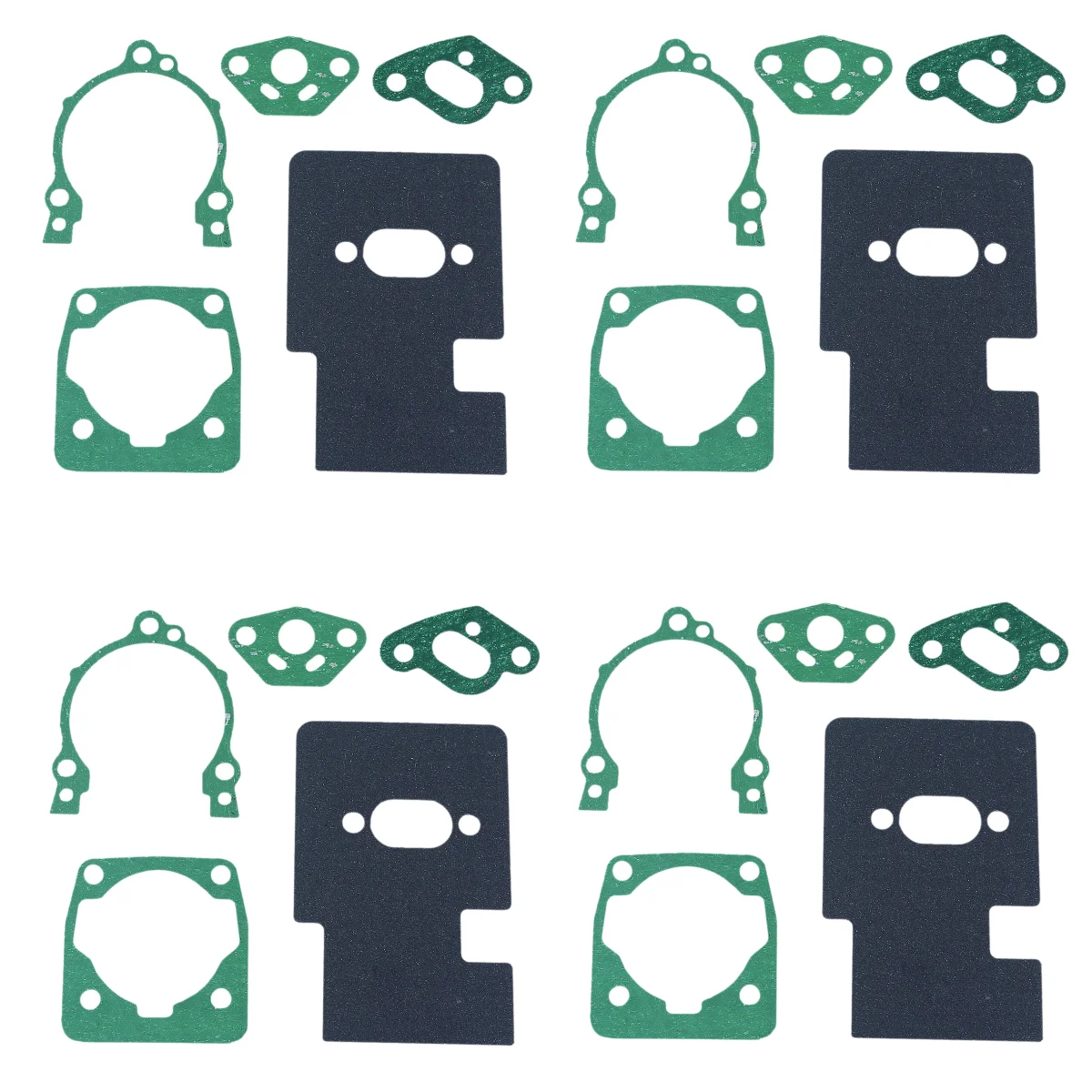4 Sets Gasket Set For MITSUBISHI &MORE 25.6CC TU26 Brush Trimmer Cylinder Muffler Carburetor Crankcase Cleaner Gasket