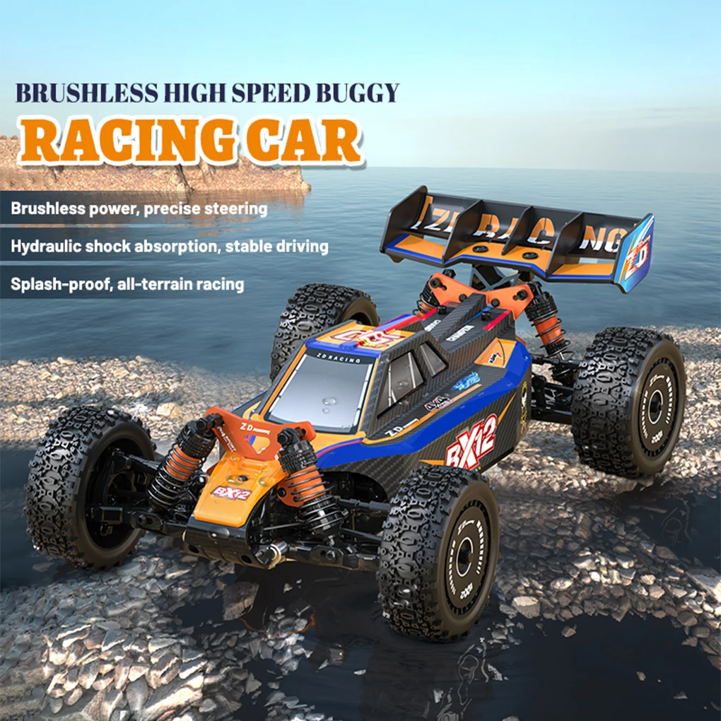 ZD Racing BX-12 1/12 RC Auto Brushless Da Corsa Fuoristrada Auto 2.4GHz 70KM/H 3S Ad Alta Velocità Da Corsa Modello di Controllo Remoto Veicolo giocattoli
