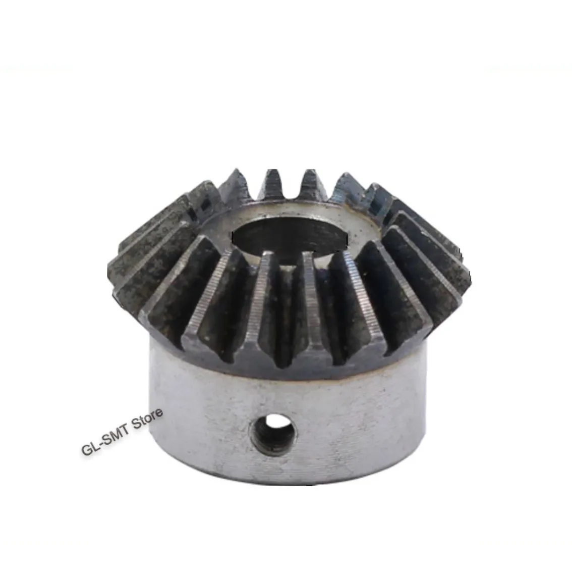 1Pc 1/1.25/1.5/2 Module 12-25 Tooth Bevel Gear No Keyway 1:1 90 Degrees 45# Steel Mechanical Power Transmission Gear Bore 5-20mm