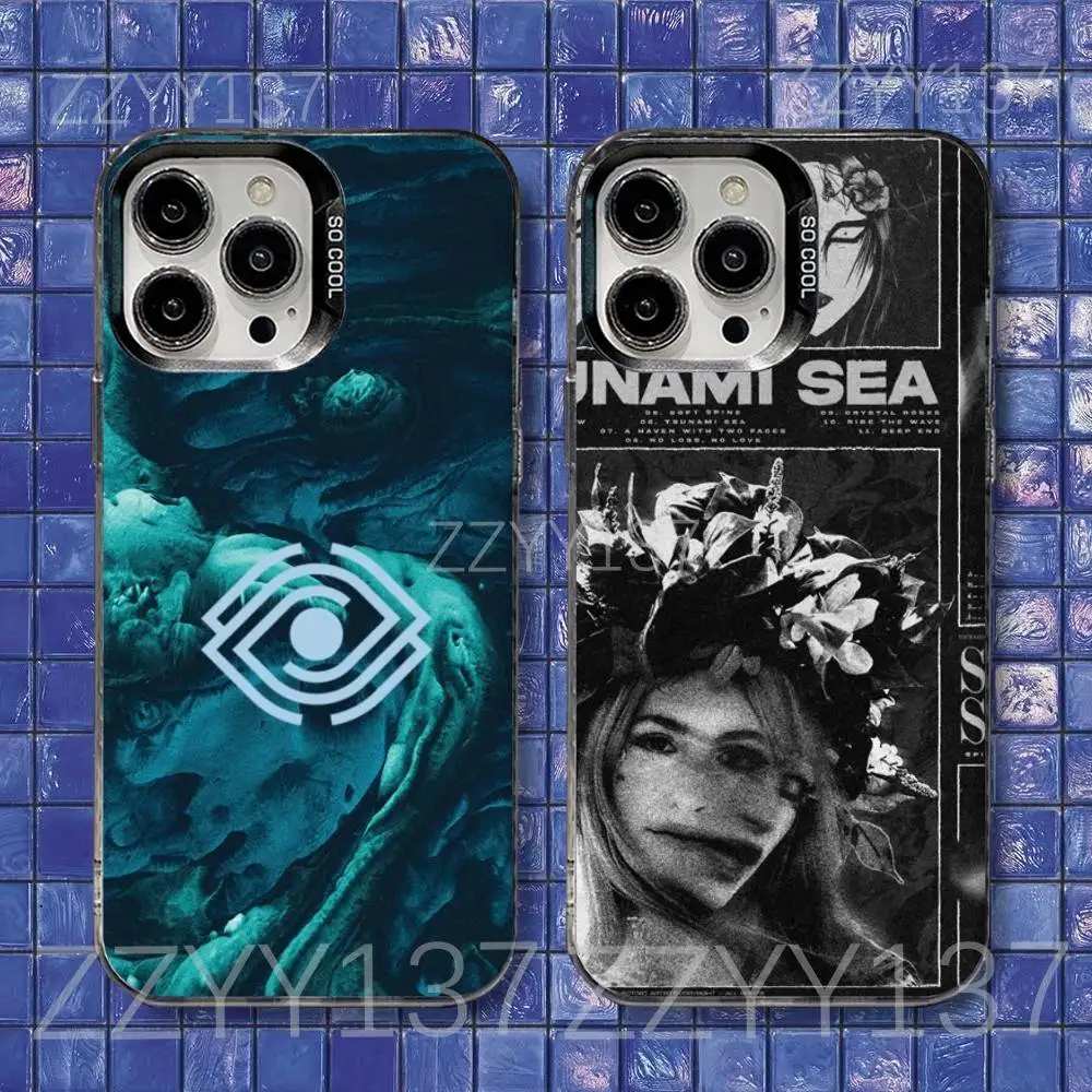 

S-SpiritboxS Tsunami Sea Phone Case For iPhone 17,16,15,14,13,12,11,Air,X,XR,Pro,Max,Plus Protect Plating