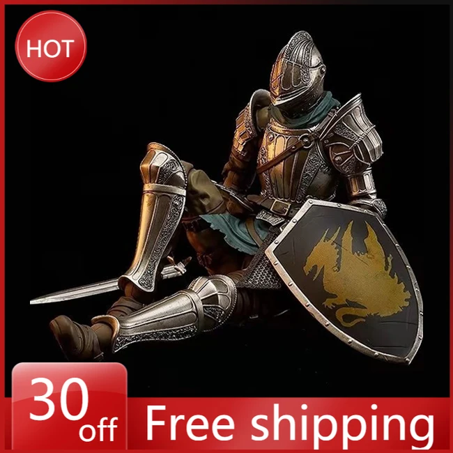 

Dark Souls Anime Figure Fluted Armor 16cm Pvc Model 590 Knight Armor Anime Collection Desktop Ornament Decoration Kids Toys