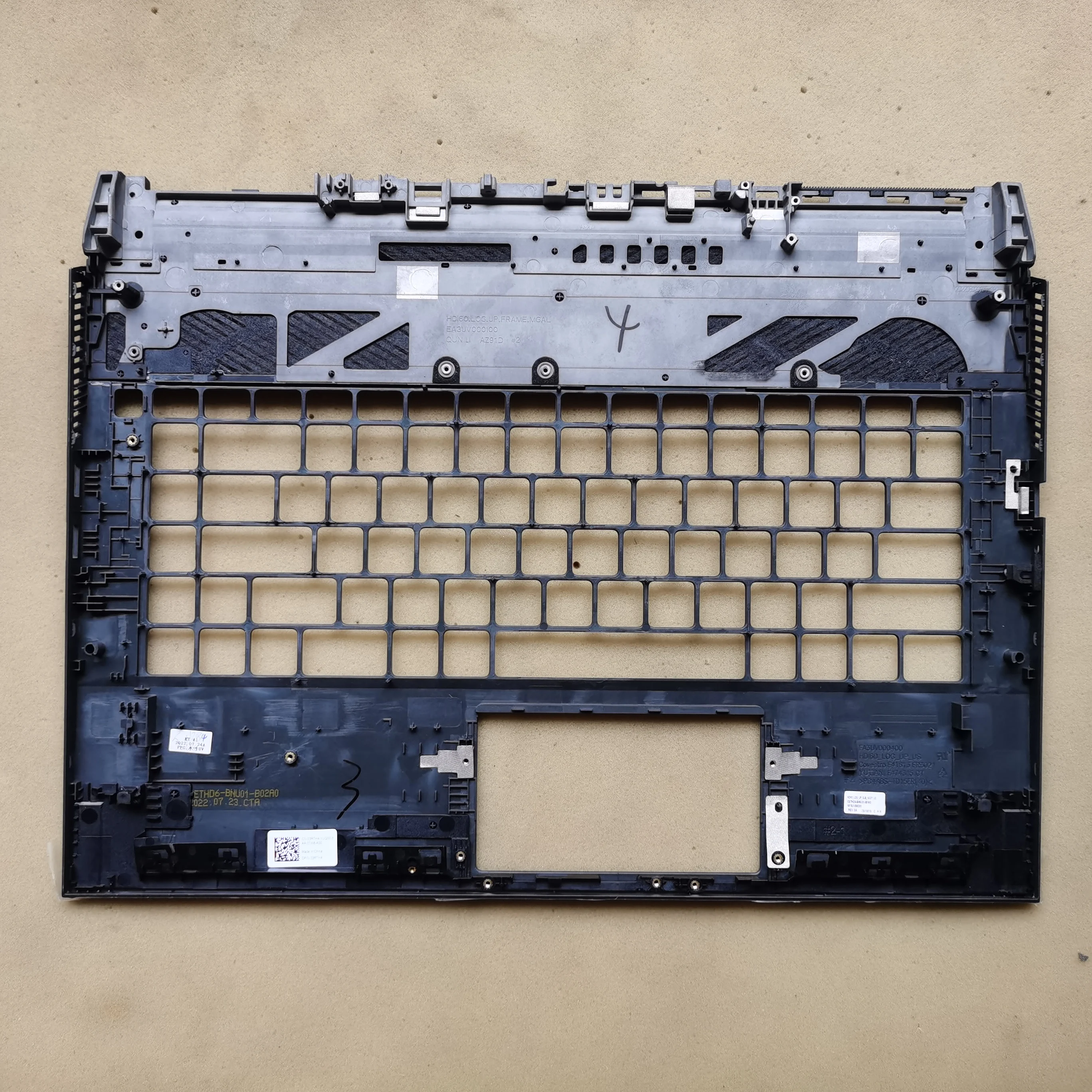 New laptop upper case cover palmrest for Dell G16 7620 7625  03RTH4