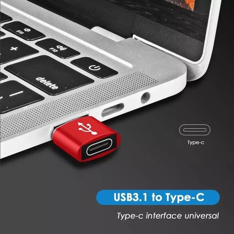 Переходник USB OTG «папа»-«мама» Type-C
