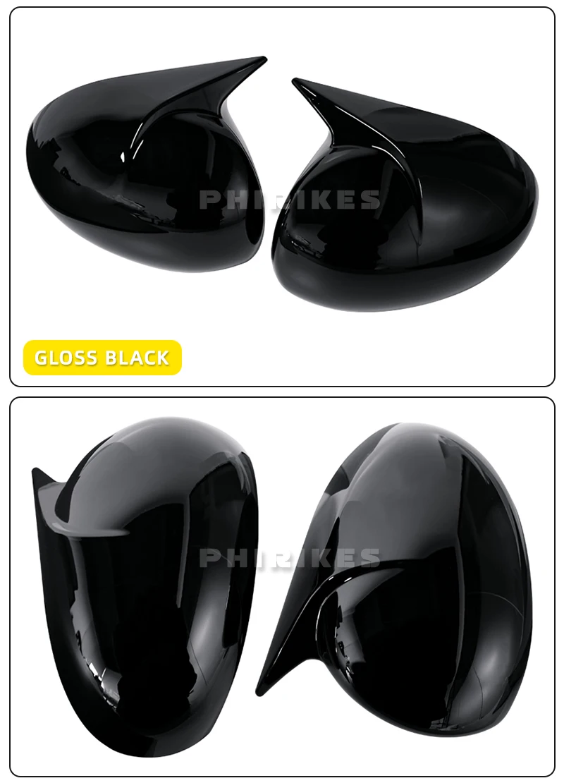 Rückspiegelabdeckungen für Peugeot 107 Toyota Aygo 107CC Citroen C1 2005 2006 2007 2008 2009 2010 2011 2012 2013 2014. – Detail 5