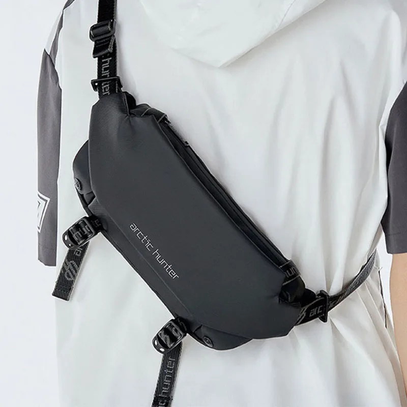 ARCTIC HUNTER nowy codzienna torba na ramię na świeżym powietrzu męska torba Crossbody mężczyzn lekki wodoodporny pasek torba na klatkę piersiowa