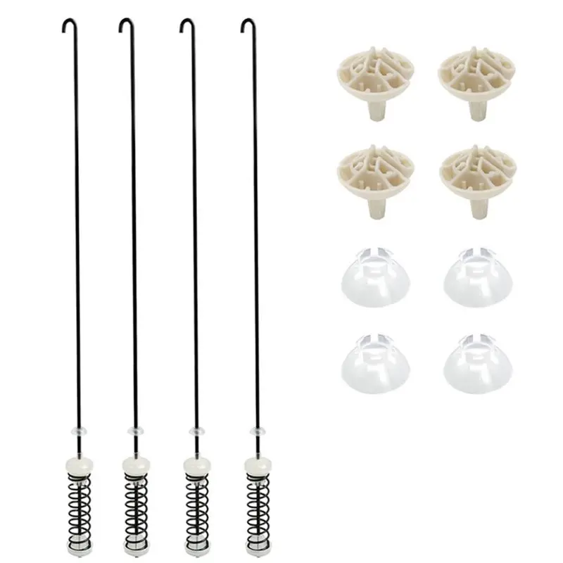 Kit de piezas de repuesto de varilla de suspensión de lavadora N98R para modelos Whirlpool Kenmore Maytag Amana W10780048 AP5971