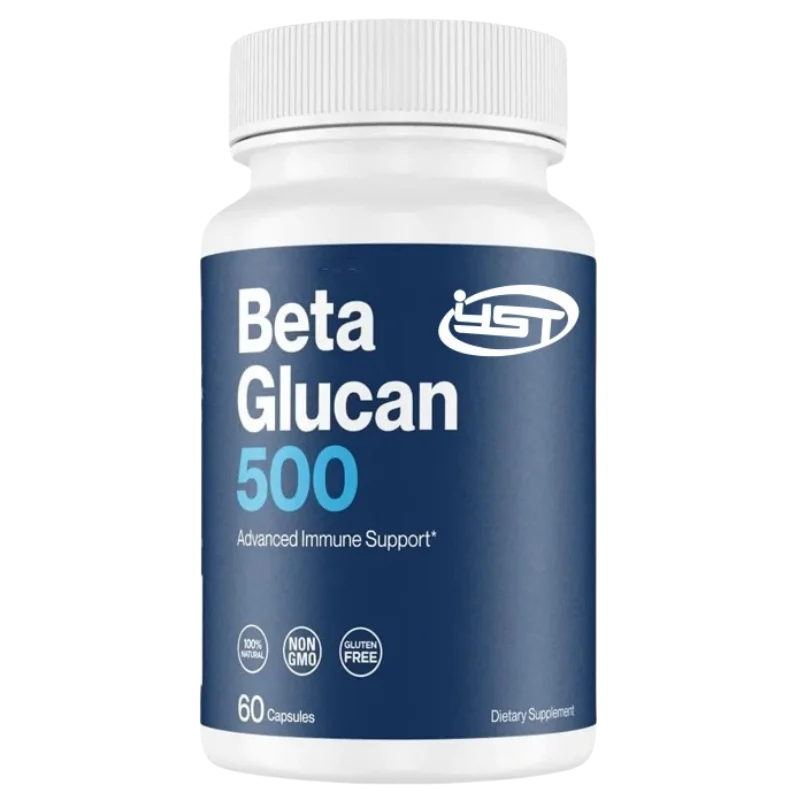 Suplemento avanzado de apoyo inmunológico, que contiene β altamente puro - glucano - potenciador del sistema inmunológico -500 mg 60 cápsulas