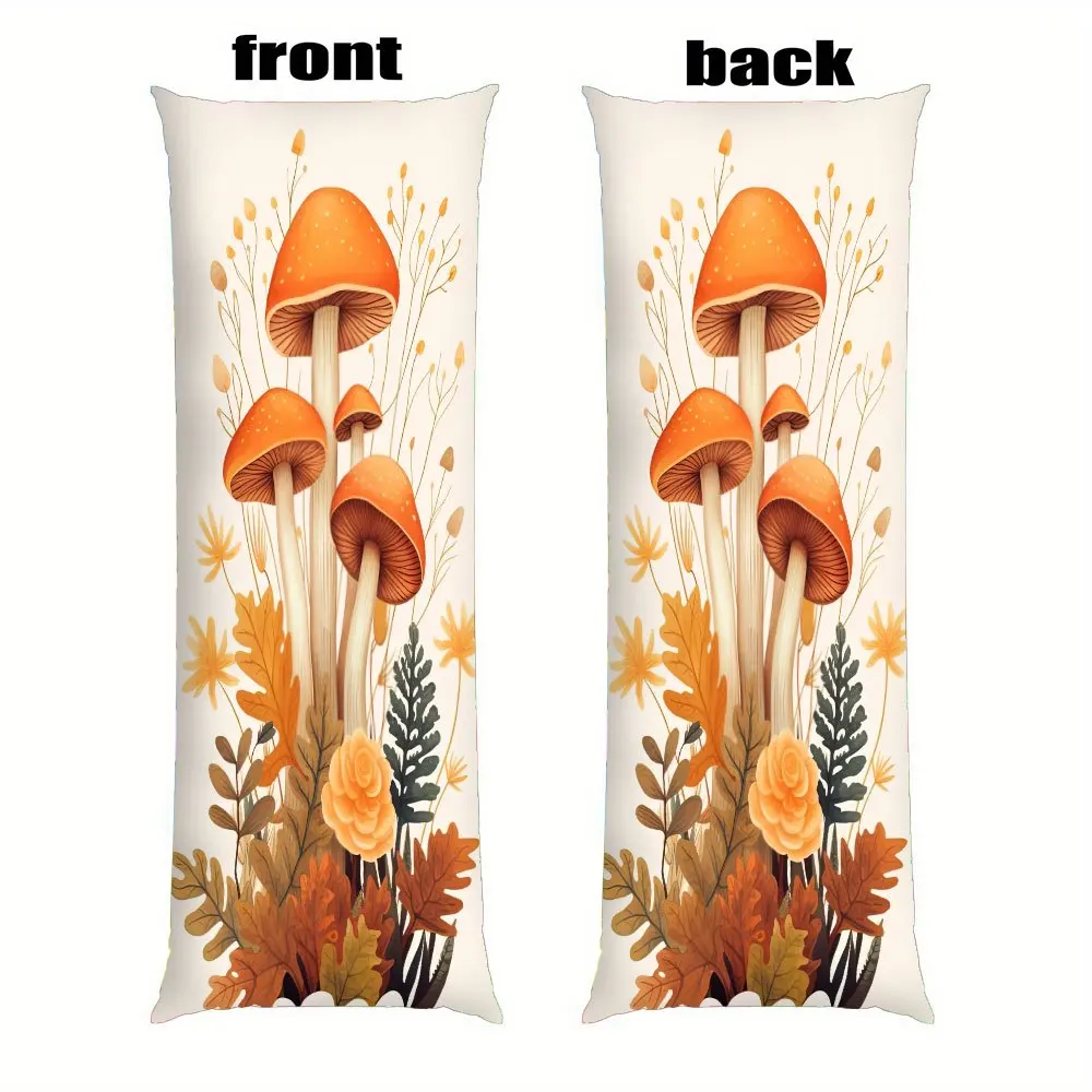 [ ] Full Body Support Pillow, Double-Sided, Modern Style, Multi-Color, Polyester Material, Zipper Closure, Machine Washable, Sui