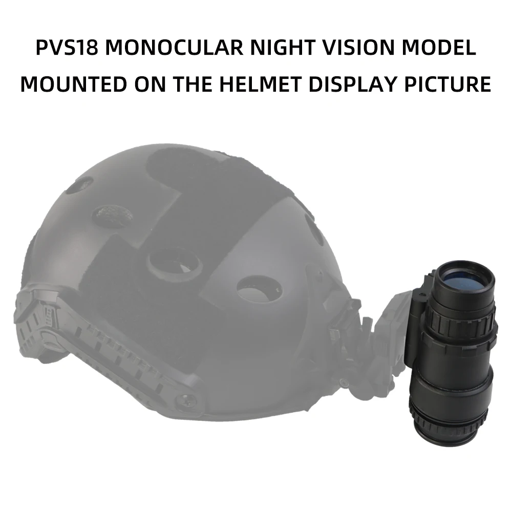 Réplique de lunettes de vision nocturne à l'échelle 1:1 PVS-18 – Modèle de simulation proportionnel monobloc pour les collectionneurs et les passionnés