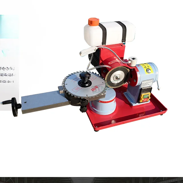 Mini Manual Circular Alloy Saw Blade Sharpening Machine Small Wood Saw Blade Gear Grinding Machine Polisher