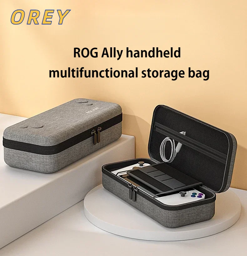 

New Hard EVA Portable Carrying Case For ASUS ROG Ally X Handheld Game Console Storage Bag Protective Box Travel Accessories