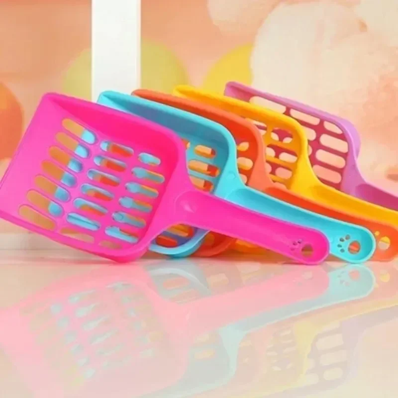 Hot Sale New Extended PP Cat Litter Scoop Picker Multi Color Durable China Pet Supplies Cleaning Tool Plastic Shovel