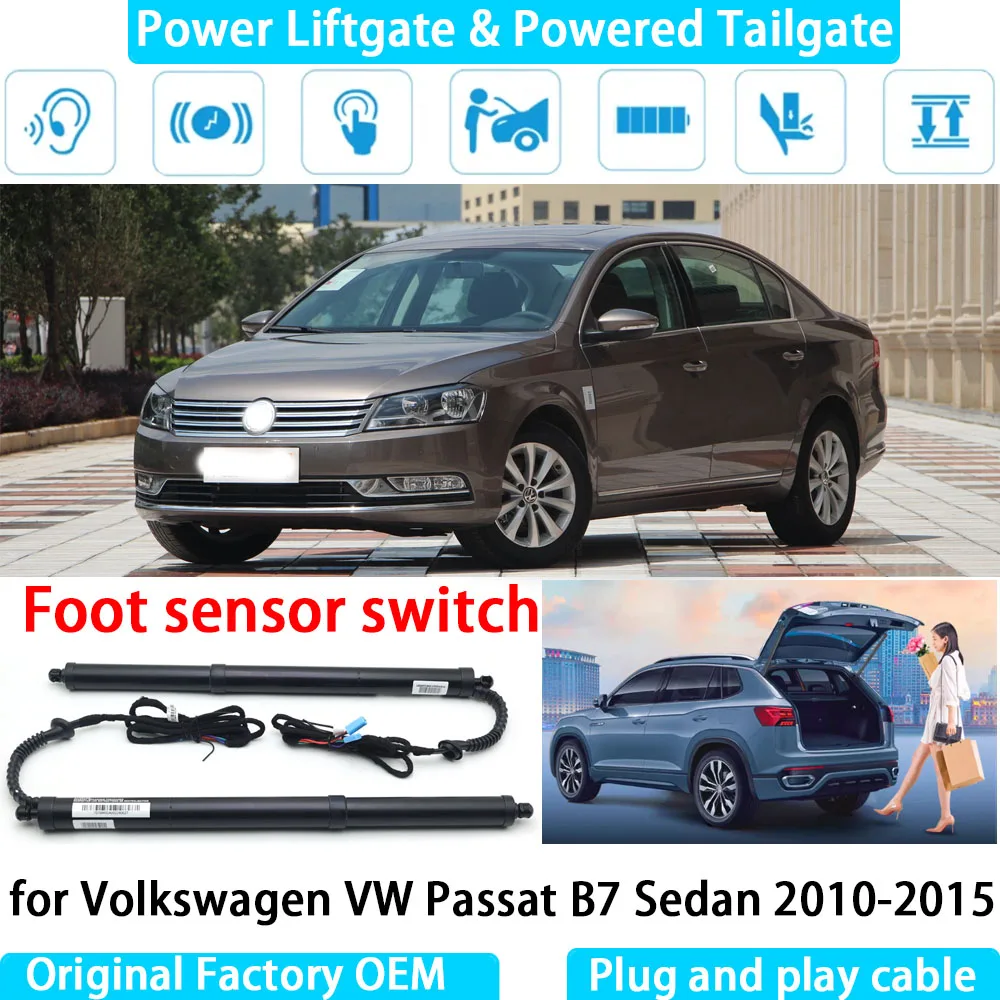 

for Volkswagen VW Passat B7 Sedan 2010-2015 Automatic Electric Power Liftgate Powered Tailgate Strut Tail Gate Lift System
