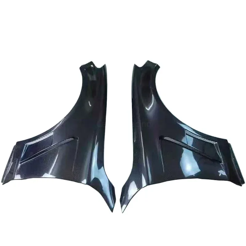 

Wet Carbon Fiber Sports Style Front Fenders Bodykit for C63 C63S W205 Sedan Cars Accessory