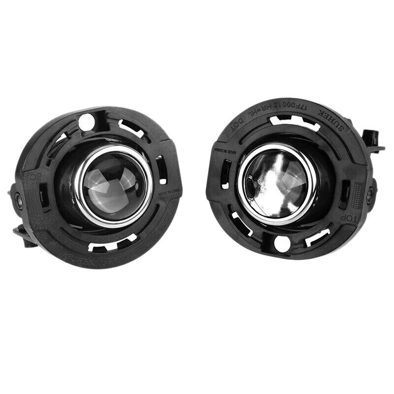 1 Pair Car Front Fog Light Lamp With Bulbs For 2011-2017 Chrysler Dodge Jeep 68140324AA 5182021AA