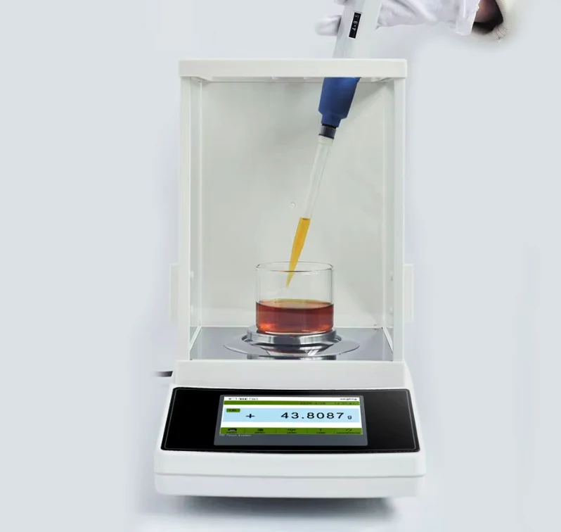 

High Precision 0.1mg Digital Analytical Weighing Balance Scale Laboratory Veterinary Instrument Jewelry Other Sensitive