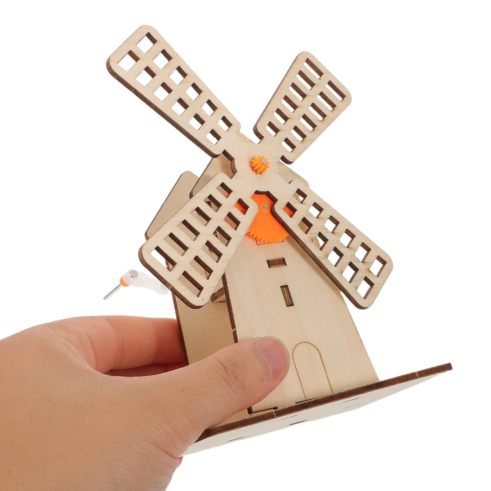 1 комплект, 1 комплект, комплект для проектов детской ветряной мельницы, сделай сам, научное ремесло, деревянная вращающаяся сборка, ветряная мельница для активного отдыха