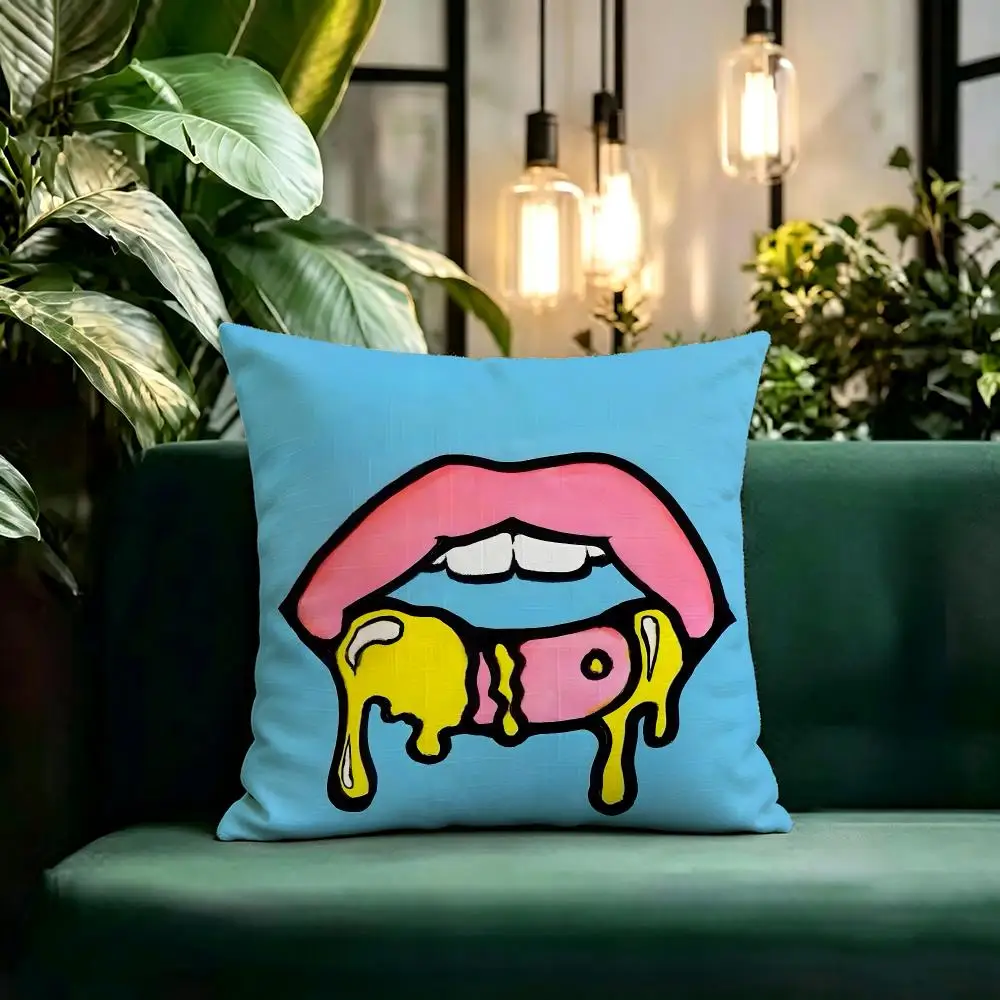 Music B-Benson Boone Cushion Cover Linen Pillow Cover Invisible Zipper para Sofa Silla de Oficina