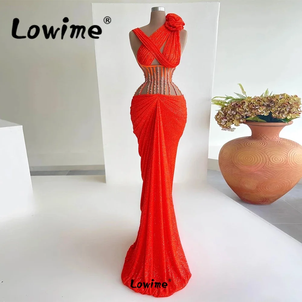 

Robe Illusion Corset Hot Sexy Party Dresses 2022 Sparkly Sequins Women Long Prom Dress Custom Made Arabic Mermaid Evening Gowns