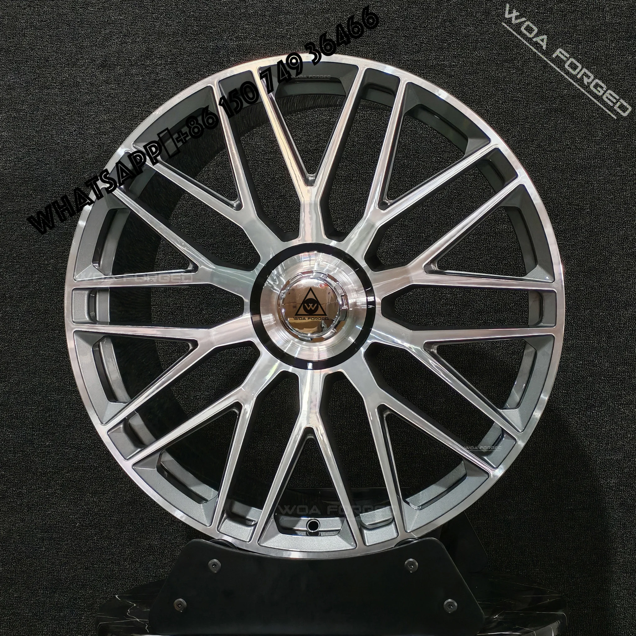 

Custom 6061T6 Polished Chrome Lightweight Forged Aluminum Wheels 35mm ET New Condition Perfect Fit for Mercedes-Benz Car Models