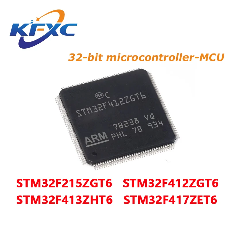 

STM32F215ZGT6 STM32F412ZGT6 STM32F413ZHT6 STM32F417ZET6 STM32F215ZG STM32F412ZG STM32F413ZH STM32F417ZE STM IC MCU Chip LQFP144