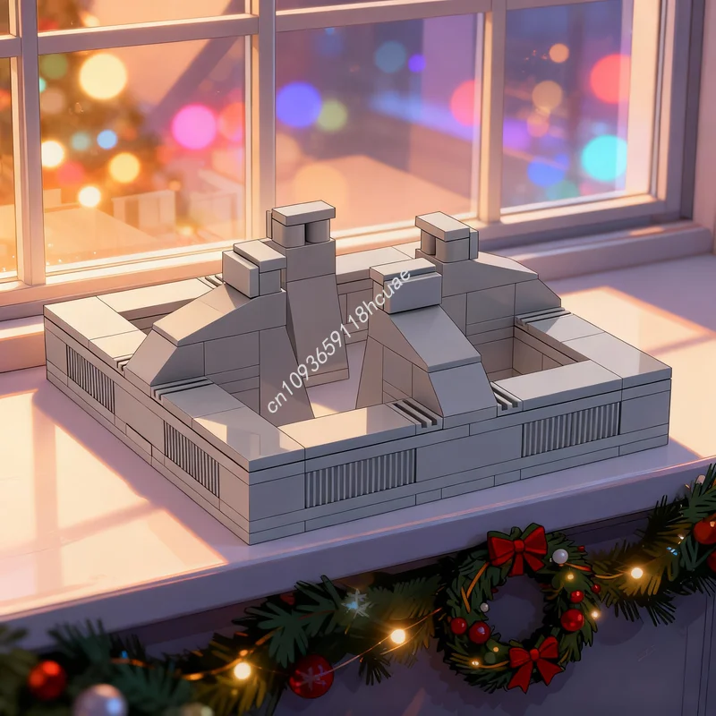 138 Pezzi MOC Saturn C 2 Piattaforma di Lancio Ideas CUUSOO Blocchi da Costruzione Modello Architettonico Regalo di Natale Giocattoli Educativi per Bambini