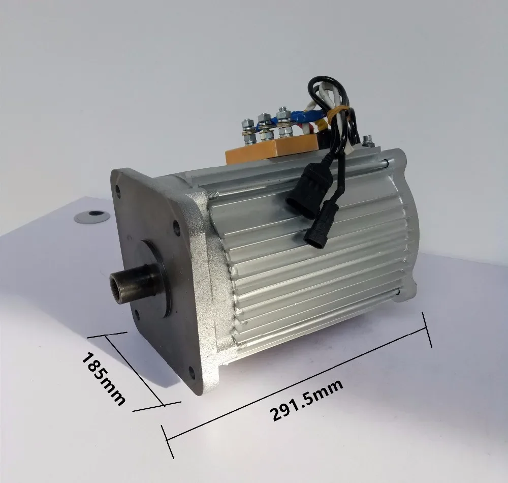 For 42KW AC Motor For Electric Vehicle Kit Complete Torque Water cooling Universal Electric Motor Universal Conversion Auto