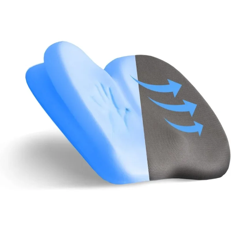 

Office Chair Cushion for Tailbone Pain & Pressure Relief, Seat Cushion, Coccyx Lower Back Support, Memory Foam Cushions