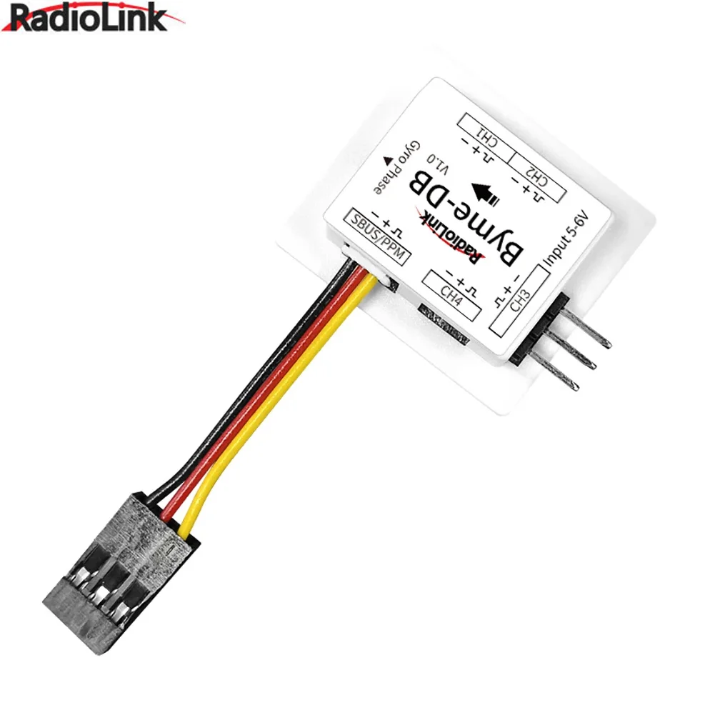 Radiolink Byme-DB Flight Controller Built-in Gyroscope for Delta Wing Micro Fixed Wing Paper Plane J10 SU27 F22