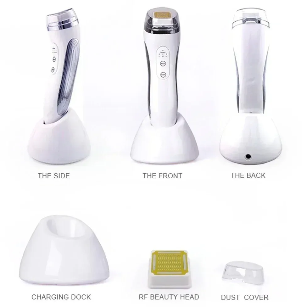 Rf de alta frequência cuidados faciais radiofrequência máquina de levantamento de beleza facial dispositivo matriz de pontos remoção de rugas aperto da pele