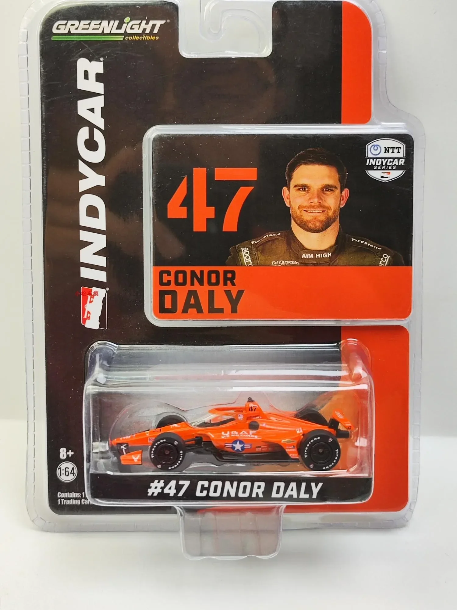 

Модель 1:64 2020, серия NTT Indy Racing — # 47 Conor Daly - модель автомобиля USAF