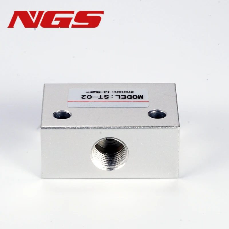 ST Pneumatic Shuttle Valve Flow Control Valve ST-01 ST-02 ST-03 ST-04 Logic Valve G1/8“ G1/4“ G3/8“ G1/2“