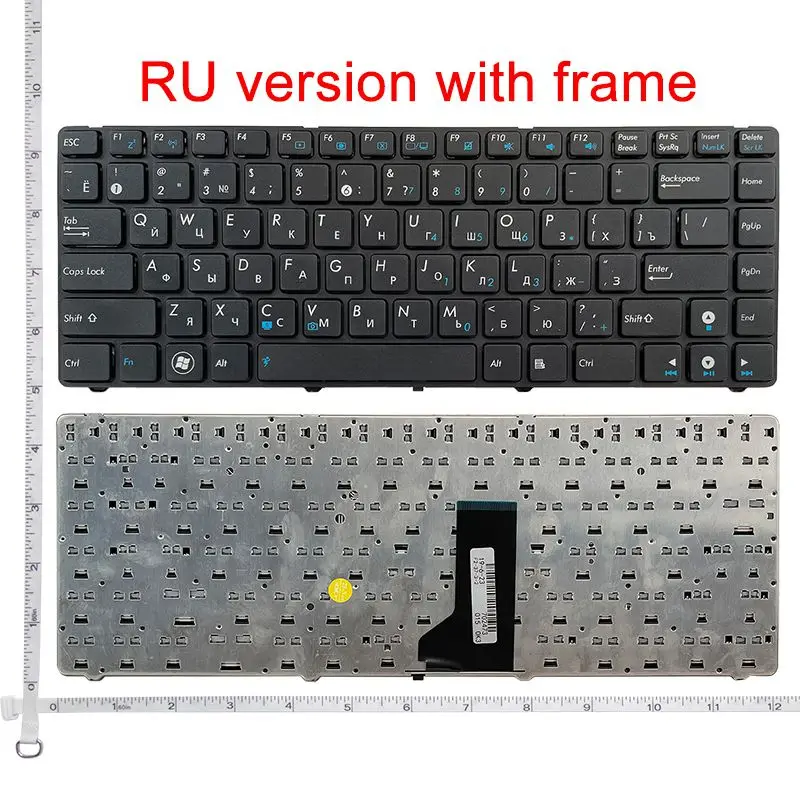 

Клавиатура для ноутбука ASUS U30 U30JC K43E K43SA U81 UL80 U80/V U80E K42JZ U41 U41J K42D X35S N43 U31S U31J U31F U35j