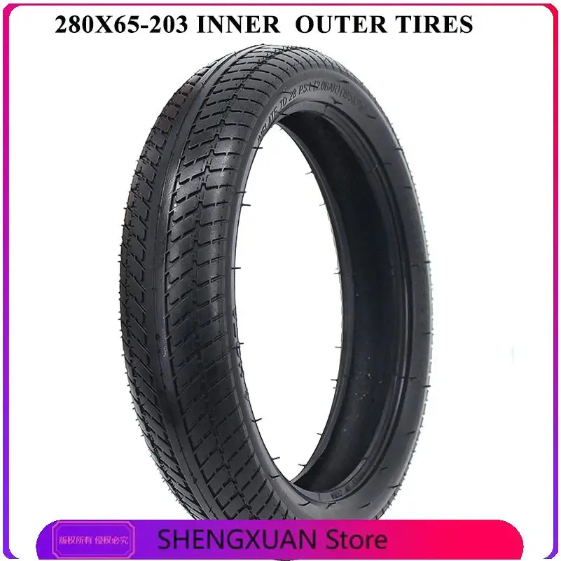 High quality tires 280x65-23 inner and outer tires suitable for 12 inch handcart tires