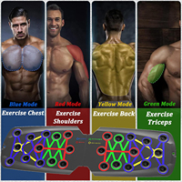 21 in 1 Push Up Board Portable Folding Exercise Station Portable Push Up Fitness Equipment Strength Gym Training Equipment