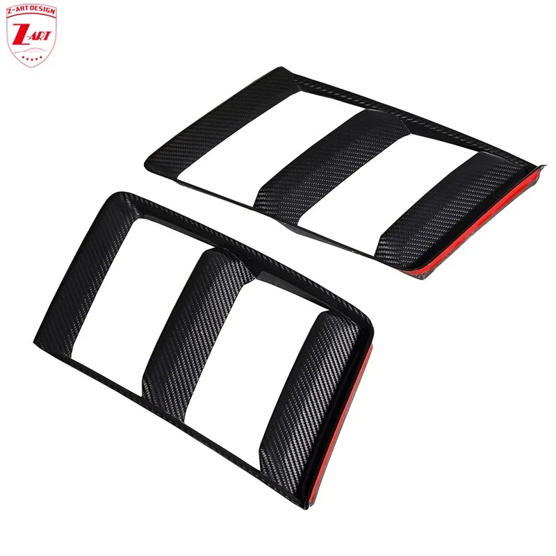 

Z-ART R8 Dry Carbon Fiber Front Vents for Audi R8 Dry Carbon Fiber Front Bumper Trim for R8 2016-2020