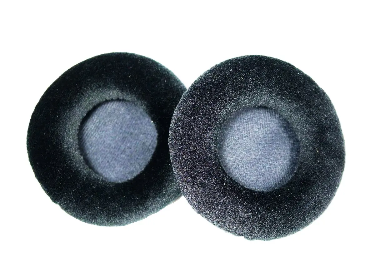 Earpads Flannelette Cushion Repair Parts Compatible with Sony MDR-V100 MDR-V150 MDR-V200 MDR-V300 MDR-ZX100 ZX110 （1 Pair）