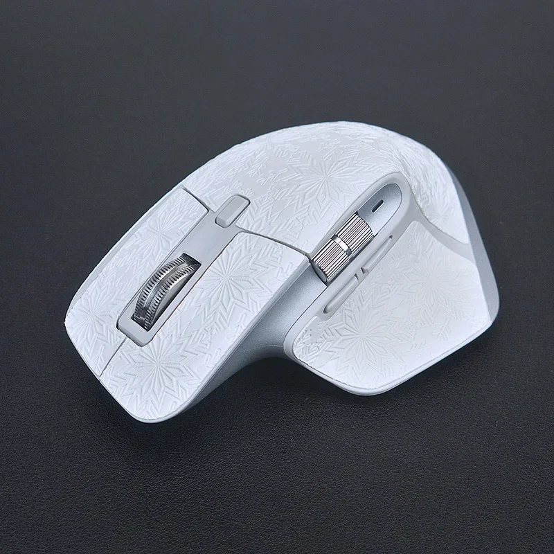 Bande de poignée de souris pour Logitech Mx 199.3 3s, autocollant de souris sans fil, peau de lézard, sucette coordonnante, pré-découpée, installation facile, pas de souris