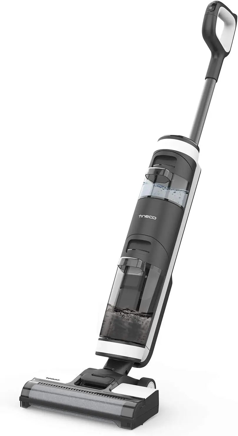 

Cordless Hardwood Floors Cleaner, Lightweight Wet Dry Vacuum Cleaners for Multi-Surface Cleaning with Smart Control System