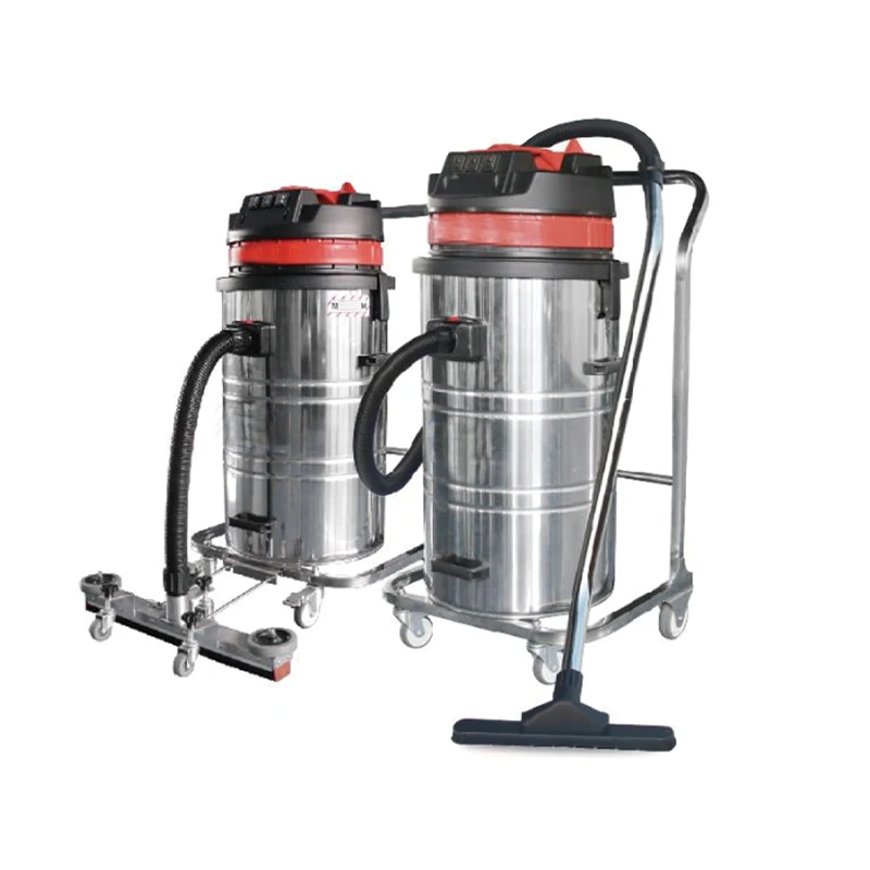 CleanHorse A2 Professional Industrial Wet & Dry Vacuum Cleaner Electric 220v New Condition Mobile Industrial Cleaner