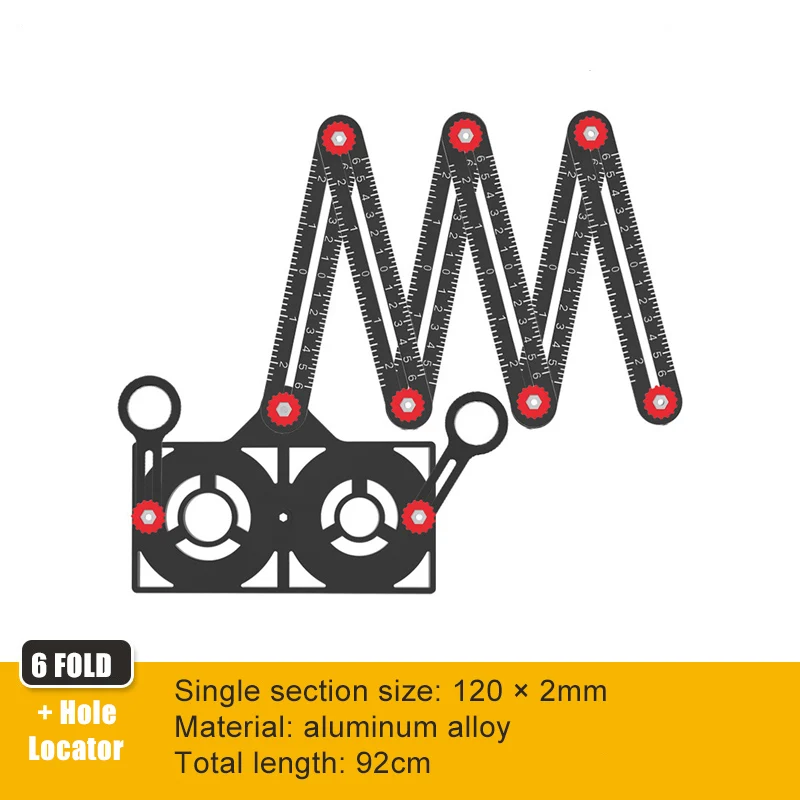 Variant: 6 fold locater