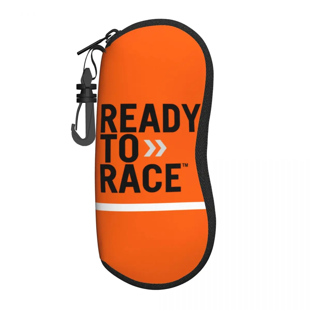 Custom Ready To Race Logo Shell Glasses Case Unisex Cool Motorcycle Rider Racing Sport Eyeglasses Case Sunglasses Protector Box