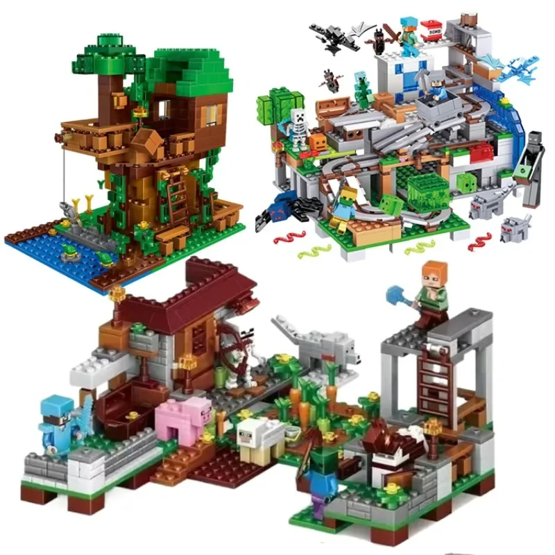 

Городские игрушки МИНИ-дерево Алекс Зомби Экшн Строительные блоки Игрушки для мальчиков