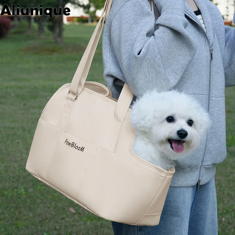 

Trendy Puppy Go Out Portable Shoulder Handbag Dog Bag Pet Cat Chihuahua Yorkshire Dog Supplies Suitable For Small Dogs carrier
