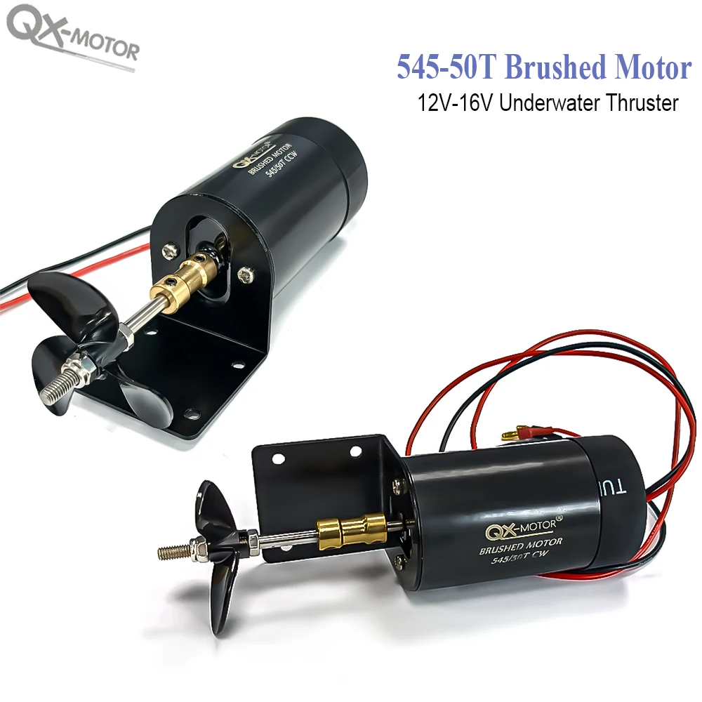 Bidirectional brushed electric adjustable 20A / 30A 2-4S and 545-50T brush motor