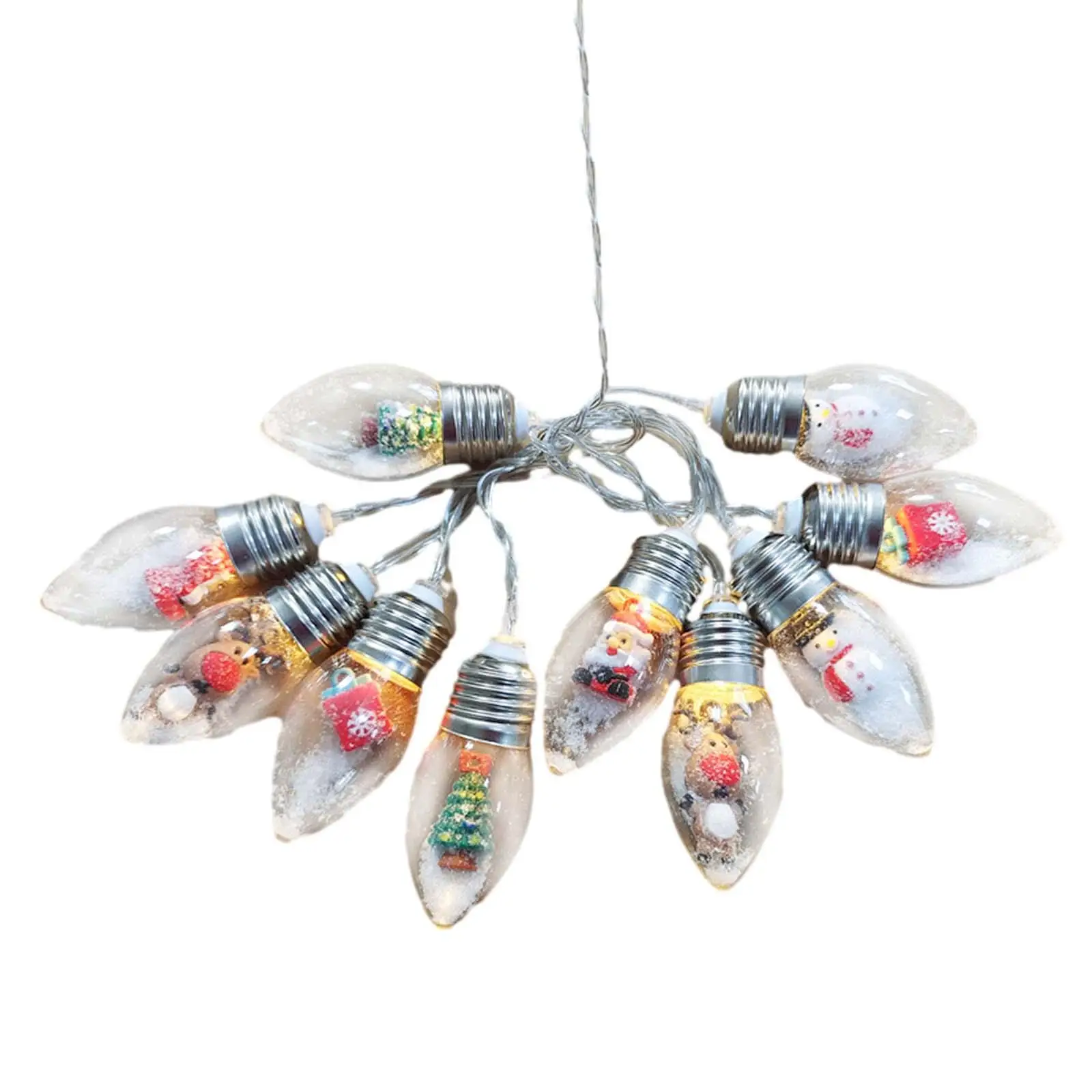 Luci a stringa di fiori decorazioni natalizie a LED con luci a stringa per camera da letto