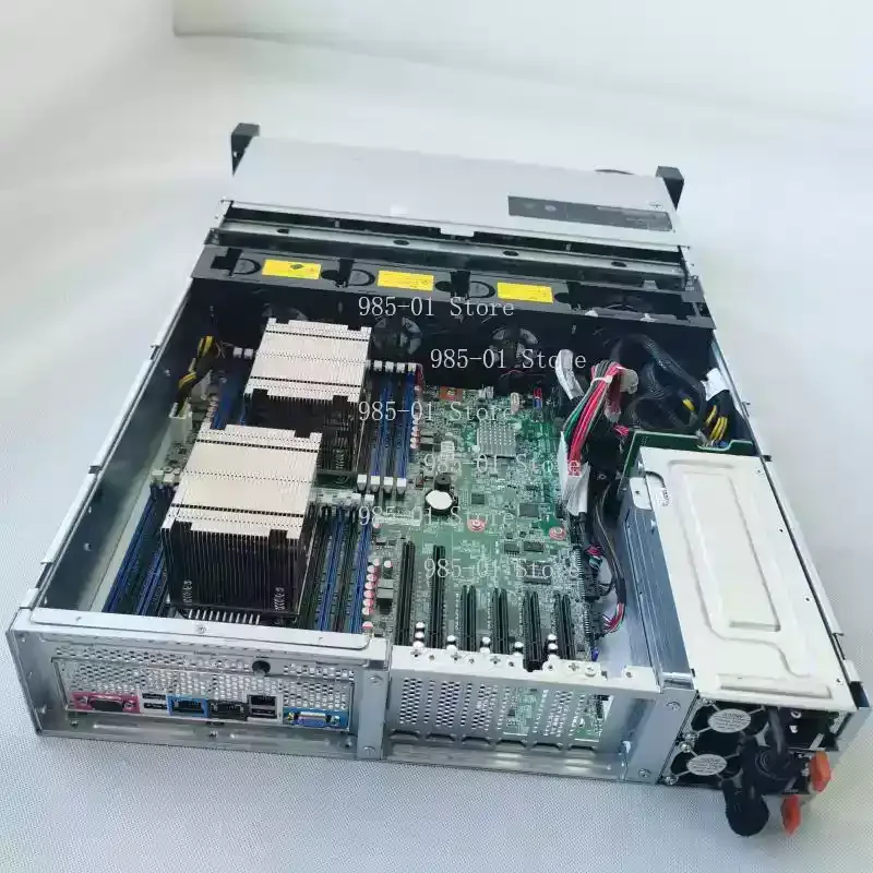 Cost-Effective RD450X Silent Barebone Motherboard - Rack-Mounted for Cloud Data Storage | Second-Hand Non-New Goods
