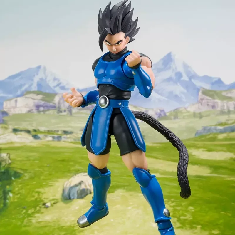 16cm SHF Dragon Ball Legends Shallot Action Figure Super Saiyan Blue Shallot Articulated Anime Model Game Figure Toy Adults Gift view 2